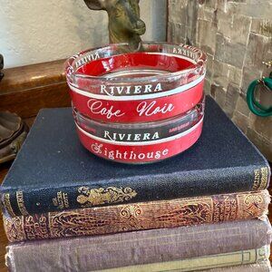 2 Vintage ashtrays Riviera Las Vegas